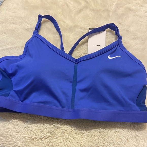 NWT! Nike Indy V-neck bra purple 2X plus size - Picture 4 of 15